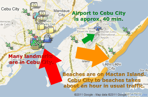 Where are the Beaches in Cebu?